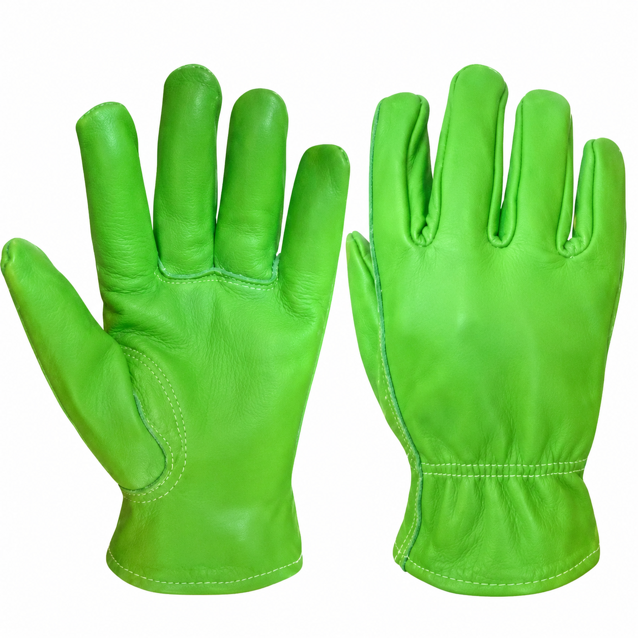 Green Garden Gloves